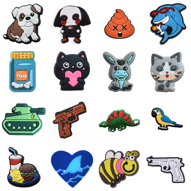 

Set Jeans Shoe Charms Gifts Wholesale Bulk Packs Men Shoes Accessories Boy Decorations for Crocs Women Charm Kids Para Pins Girl