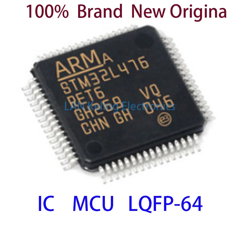 

STM32L476RET6 STM STM32L STM32L476 STM32L476RE STM32L476RET 100% Новый оригинальный IC MCU LQFP-64