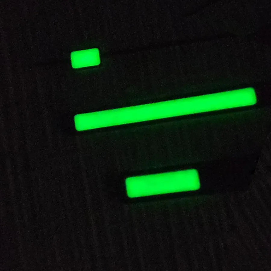 Высококлассные часы для дайвинга NH35 C3 сильный зеленый цвет светящиеся руки