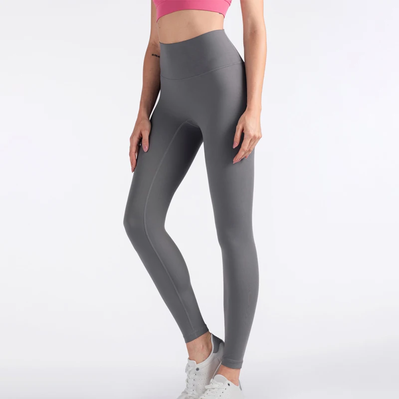 

25" Women's Sports Leggings Soft High Waisted Leggings Tummy Control Elastic Butt Lifting Yoga Pants Seamless Sports Tights