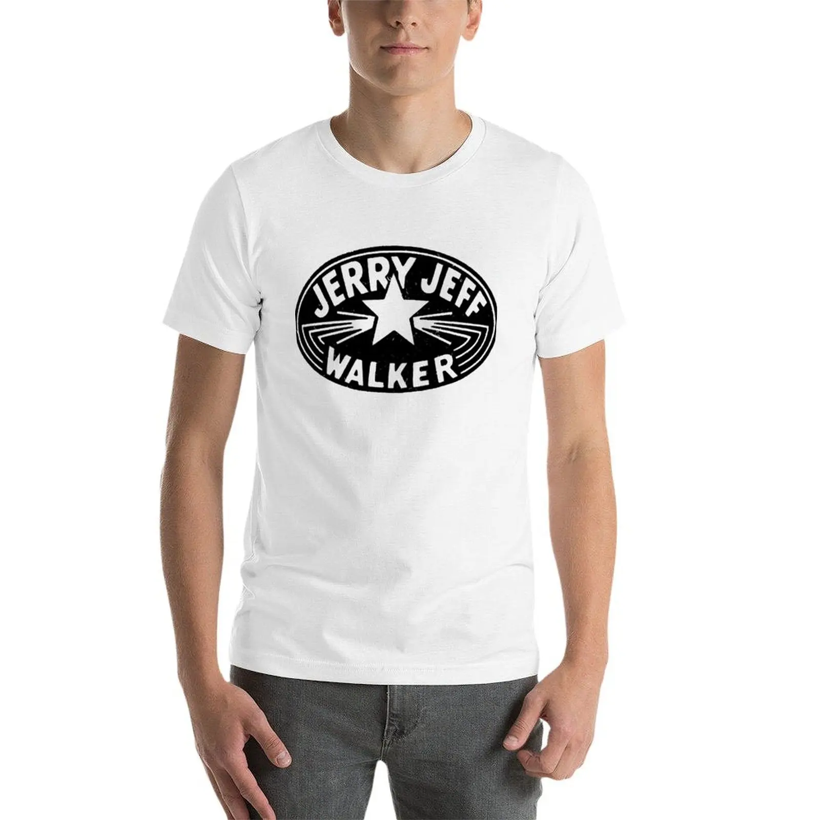 Подарки для мужчин Джерри Джефф Уокер с винтажным логотипом черная забавная