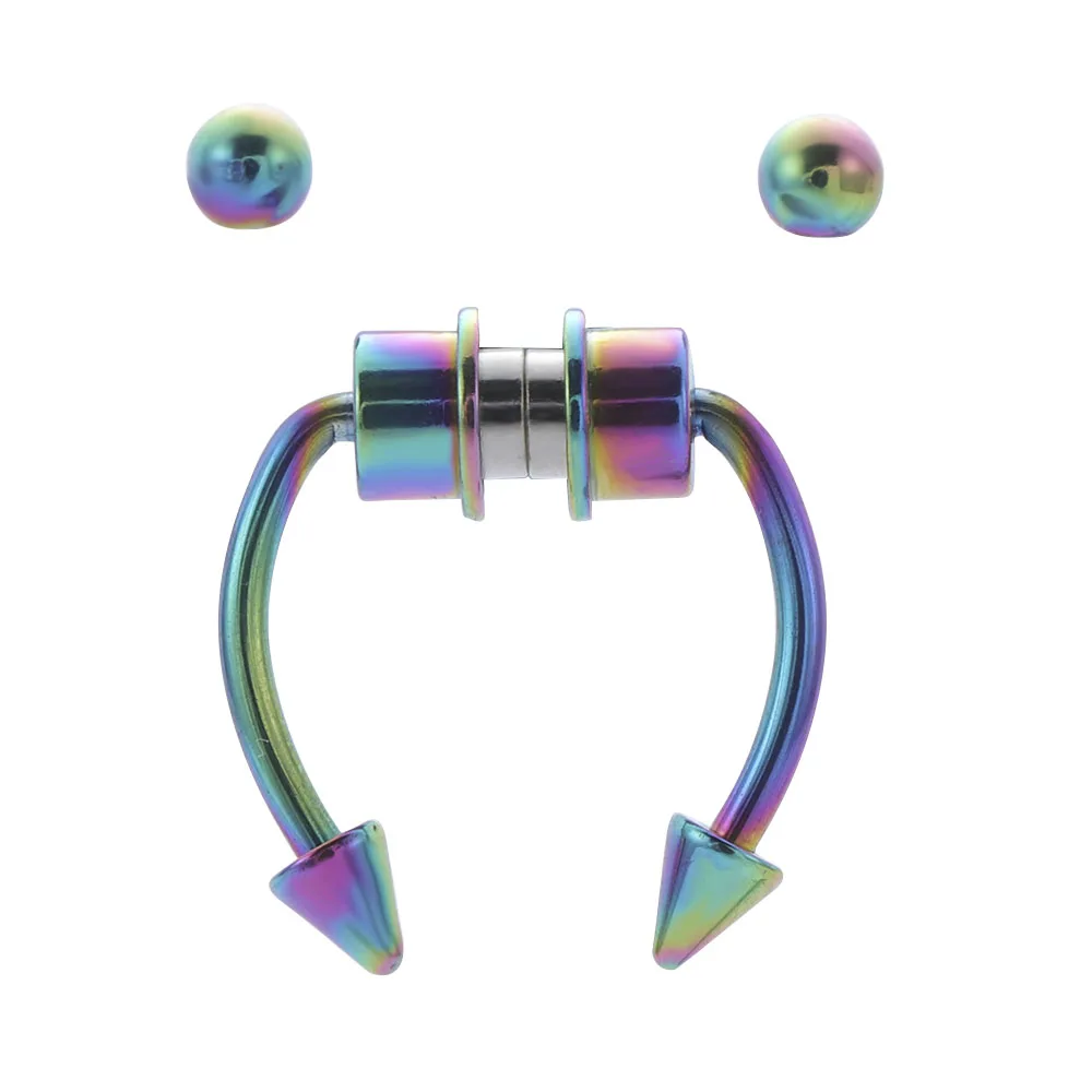 Нержавеющая сталь магнит для пирсинга |