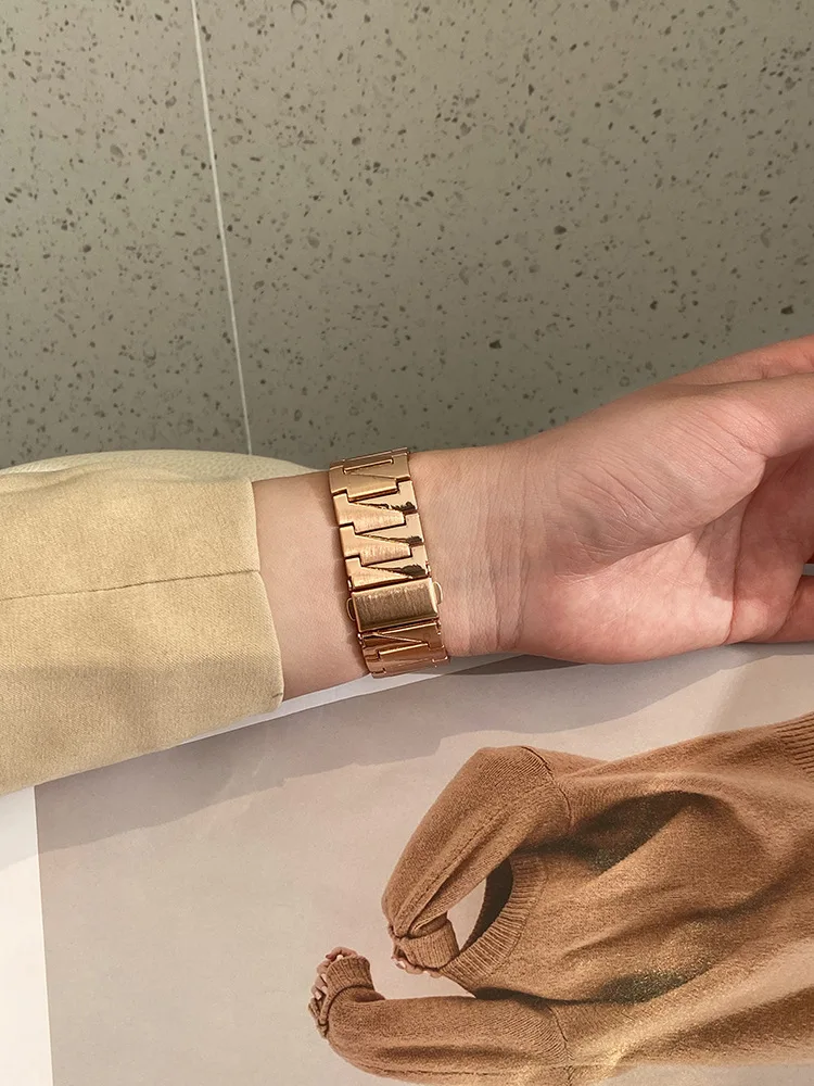 Universal 22mm Watch Strap For Samsung Galaxy Watch 46mm Stainless Steel Bracelet For Amazfit GTR 4 47MM Smartwatch Accessories