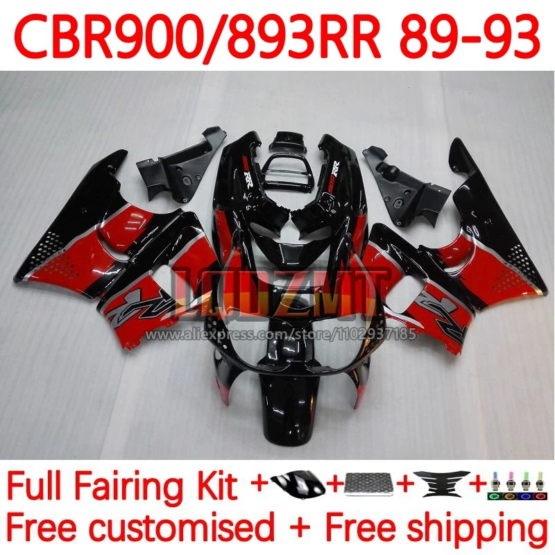 

Frame For HONDA CBR893RR CBR 893 893RR CBR900RR 89 90 91 92 93 CBR893 RR 1989 1990 1991 1992 1993 Stock red Fairing 119No.10