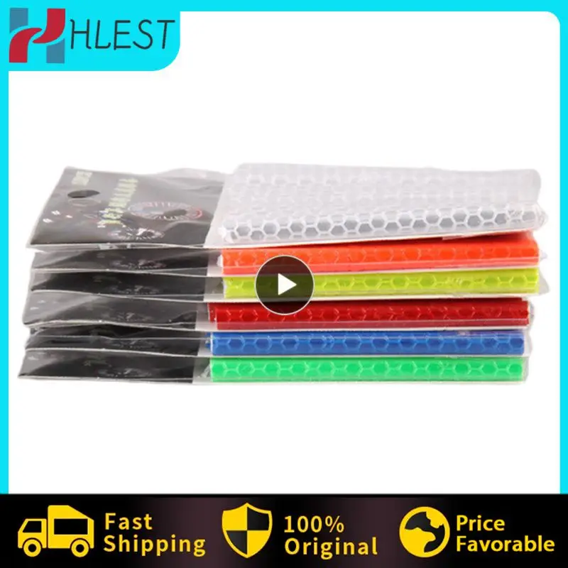 

Bike Bicycle Wheel Spokes Reflective Sticker Tube Warning Safety Light DIY Cycling Reflector Tubes Motorcycle Part