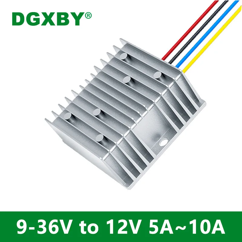 

DC-DC isolated power supply 9-36V to 12v 5A 8A 10A car step-down power converter 12V to 12V regulator CE certification