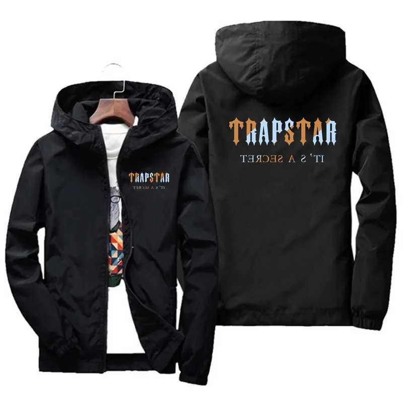 

Hoodie Jacket Casual Sport Men Alphabet Print Cardigan College Blazer Pocket Training Jogging Zip Coat Fashion Top Spring Autumn