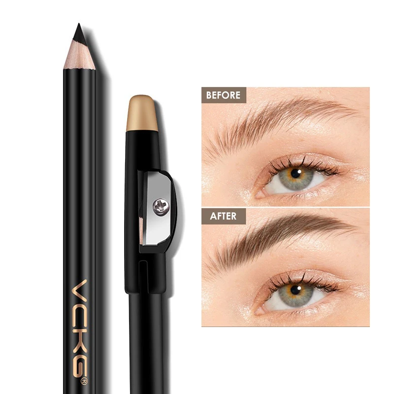 

Sdotter Brown Black Waterproof Long-lasting Excellence Eyebrow Eyeliner Pencil Eye Makeup Beauty Tools with Sharpener Lid Brow L