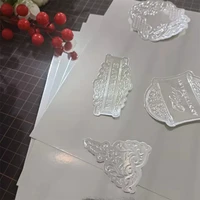 newest 6 pieces 250gms a4 20cmx30cm single sided bright silver cut paper for cutting dies matte foil card decoration embossing