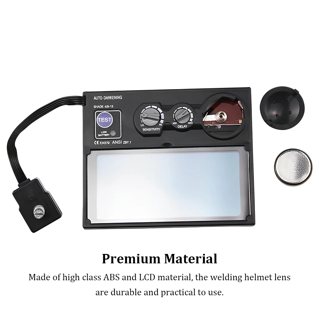 

600C Solar Welding Helmet Goggles Auto Darkening Grinding Glass Lens