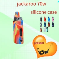 new soft silicone protective case for jackaroo 70w no e cigarette only case rubber sleeve shield wrap skin 1pcs