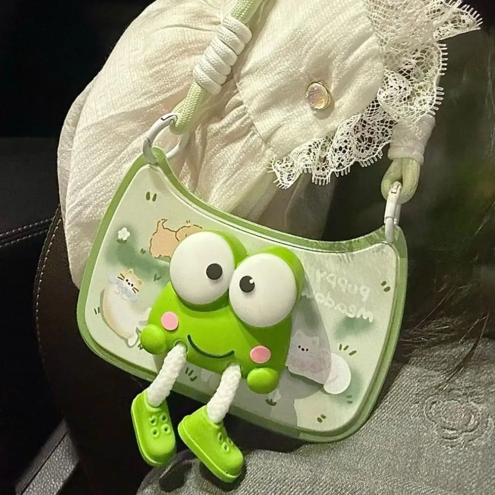 Kero Keroppi Форма сумки Подвесная веревка Карта кампуса метро Защитный набор рабочих