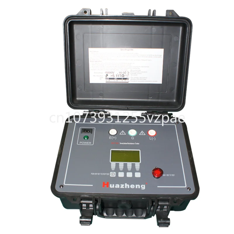 

Huazheng Electric Digital 5kv High Voltage Cable Tester insulation resistance test meter insulation resistance instrument megger