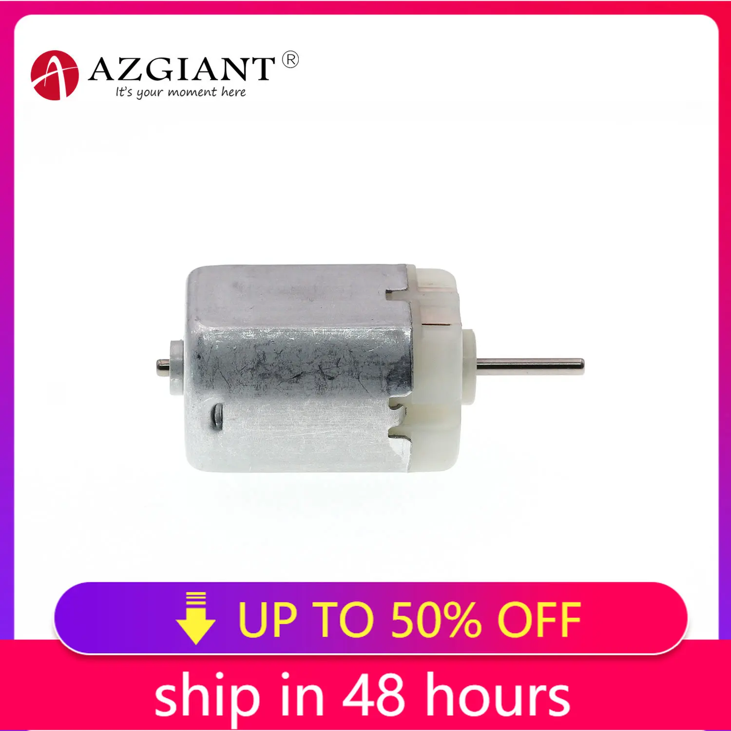 

12.5mm Lock Actuator Motor FC 280PC flat SHAFT O Spindle Power door Locking trunk Motor rear mirror motor, Fuel tank flip motor