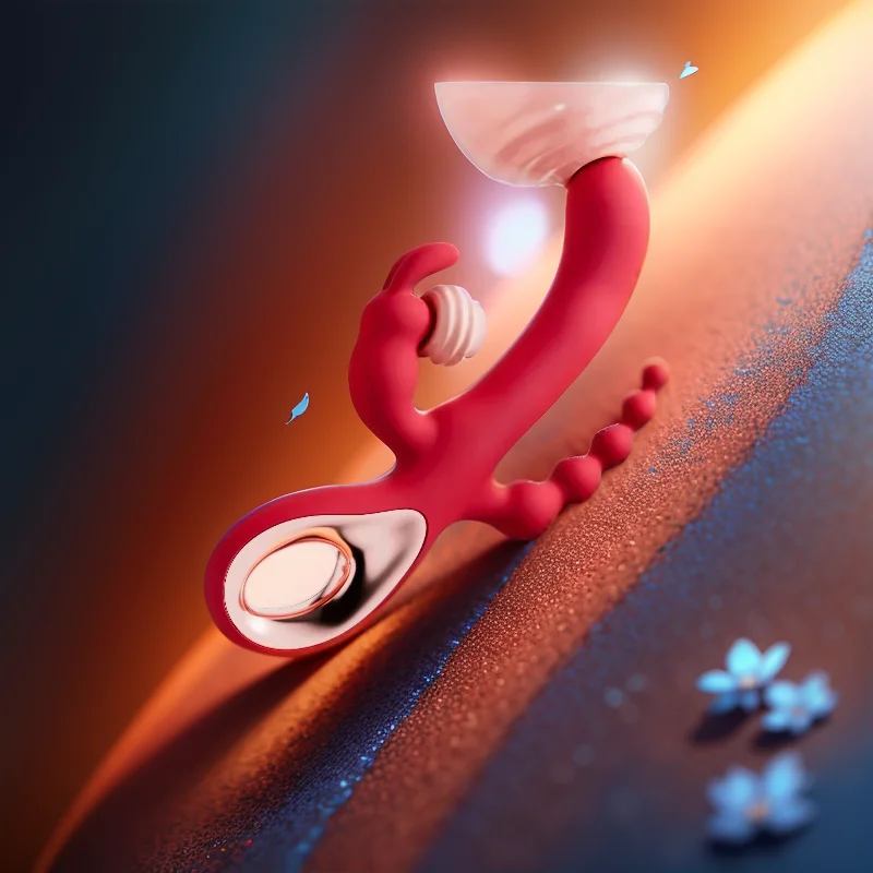 Вибратор три в одном женская массажная палочка для стимуляции клитора G-точки