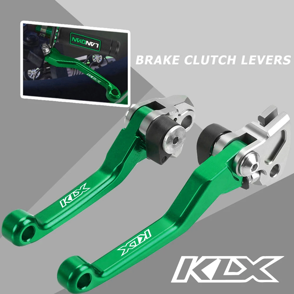 

Dirt Bike For KAWASAKI KLX250 D-TRACKER KLX 250 1993-1997 1996 95 Motorcycle Foldable Pivot Clutch Brake Lever Handle Hand Grip