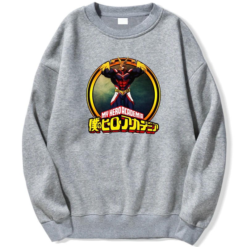 

All Might My Hero Academia Boku No Hero Academia One For All Anime Sweatshirts Men Oversize Hoodie Autumn Pullover Hombre Jumper