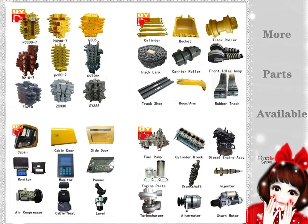 Насос injeksiál Otra PC400-7 ekskavator tabung 6156-71-5161 6156715161 No.6 tabungcatori