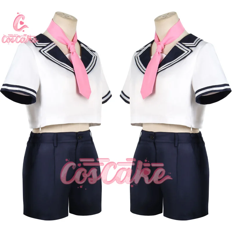 Oshi No Ko Kurokawa Akane Косплей Костюм Школьная форма JK Студенческая летняя рубашка