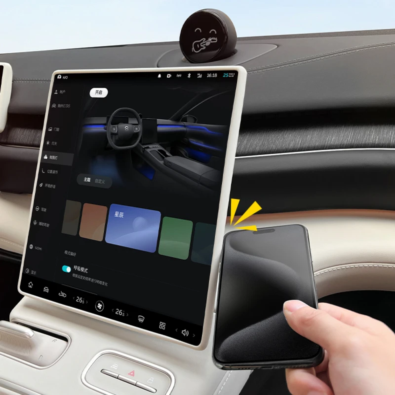 Силиконовая защитная рамка для экрана NIO ES6 EC6 ET5 ES8 ET7 2023 2024 пленка навигационного