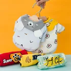 Весенний тонкий свитер для маленьких собак, кошек, толстовки с двумя ногами, одежда для осени и зимы, хлопковая теплая одежда с милым медведем