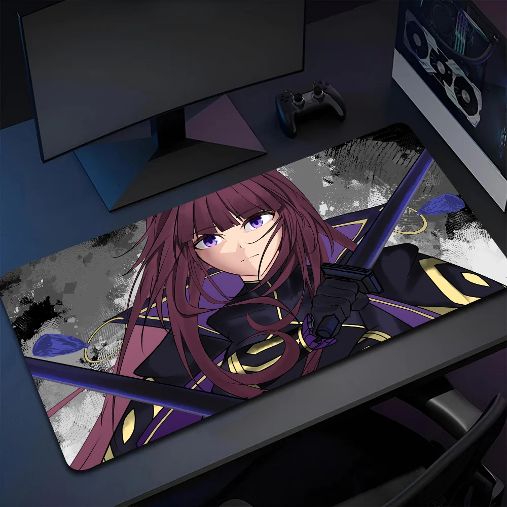 The E-Eminence In Shadow Anime Mousepad Non-slip Suitable For Office Computers Laptops E-sports Game Desk Mats XXL Keyboard