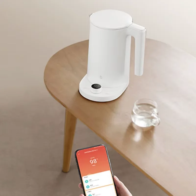 Умный электрический чайник XIAOMI MIJIA 2 Pro: быстрое нагревание, нержавеющая сталь, LED-дисплей, интеллектуальный контроль температуры (art.: 3920d82f72f2d) - 3920d82f72f2d