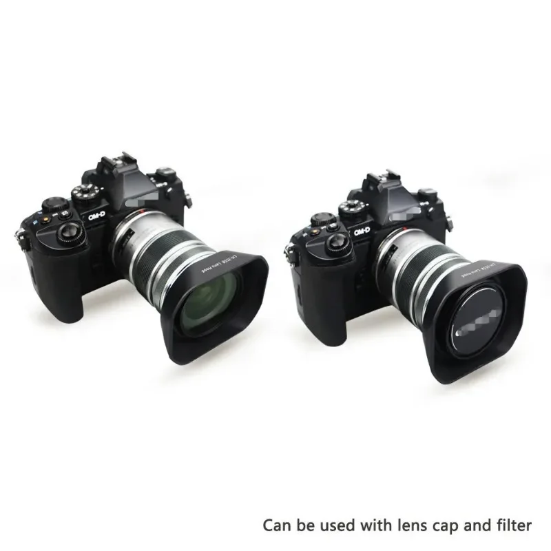Бленда объектива LH-55B для Olympus M.Zuiko ED 12-50 мм F3.5-6.3 EZ 9-18 F4.0-5.6