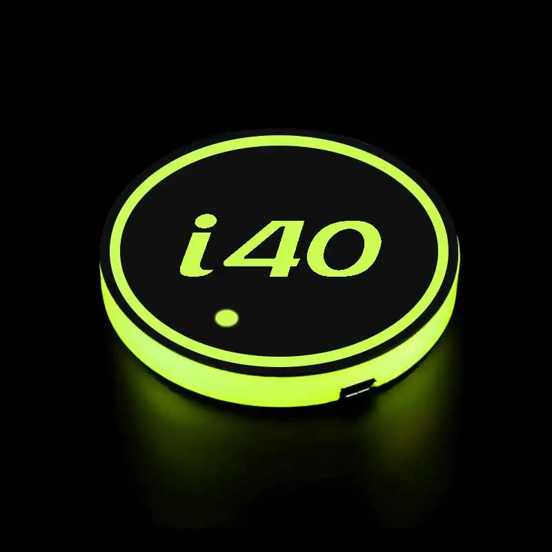 Автомобильные Держатели для напитков Hyundai I40 7 цветов подставка под стаканы с