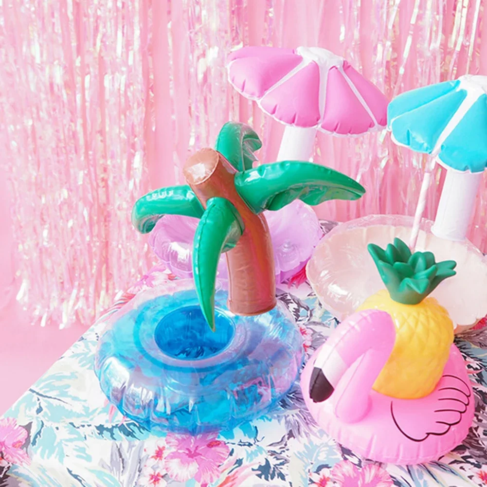 1-5 шт. подставка для напитков в виде фламинго