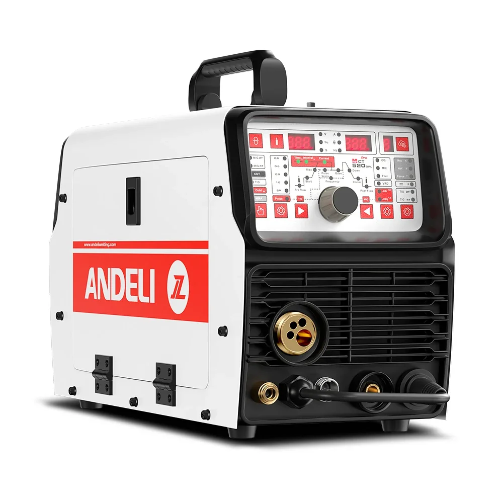 ANDELI MCT-520DPL PRO Многофункциональный сварочный аппарат MIG/TIG/MMA/CUT/COLD Welding/MIG Pulse Can IGBT