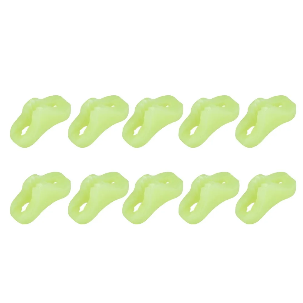 

10PCS GLOW In The DARK Guyline Runners Camping Tent Awning Tensioners Caravan Wind Rope Buckle Fixing Tent Accessories