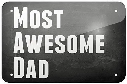 

Винтажный жестяной знак Nonbrand, 8x12 дюймов, самый потрясающий папа, винтажный металлический декор для стен кафе, дома, Постер в стиле арт-деко, металлический знак, Настенный декор