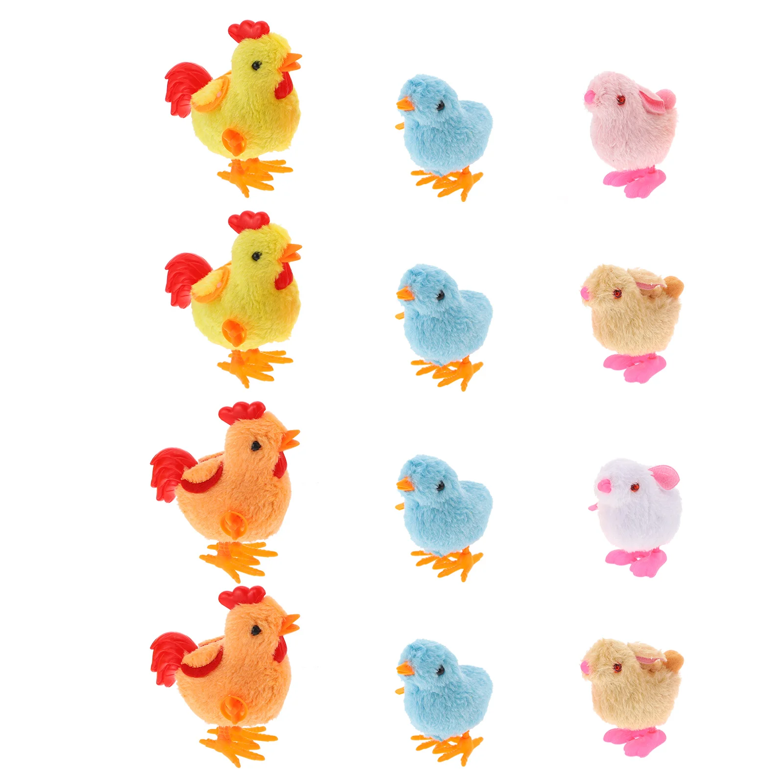 

12 Pcs Easter Wind Toys Funny Animal Shape Wind Toys Easter Basket Filler