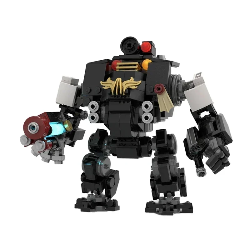 MOC Building Bricks Hammer Battle Mech набор