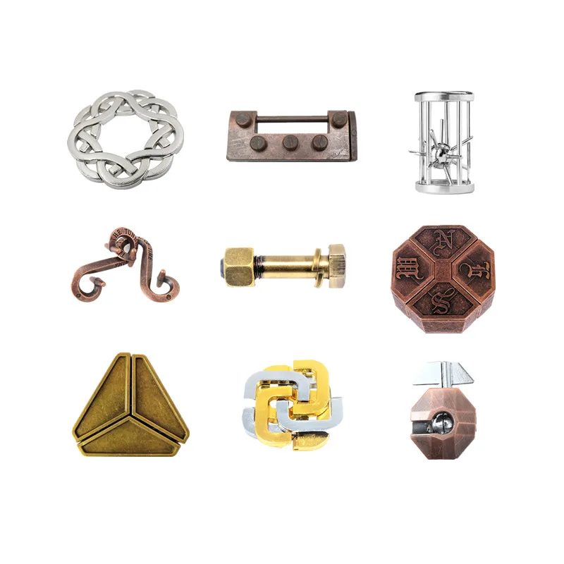 Классическая металлическая головоломка для детей и взрослых |