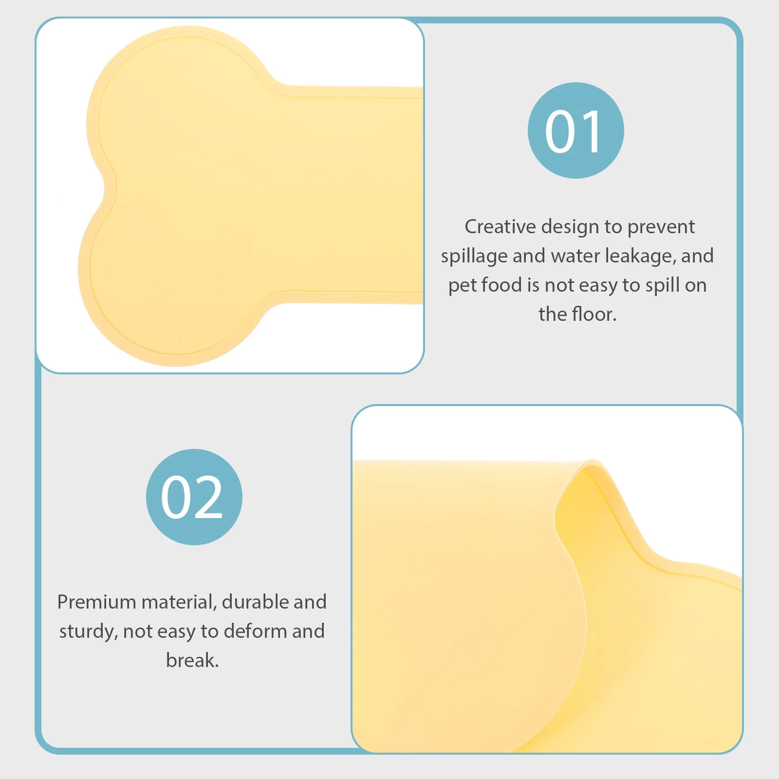 Моющиеся подставки для домашних животных миска кошек коврики корма собак полов