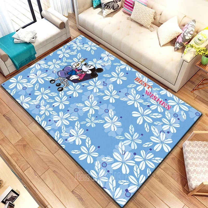 Коврик Дональд Дак с Микки Маусом 120x160 см