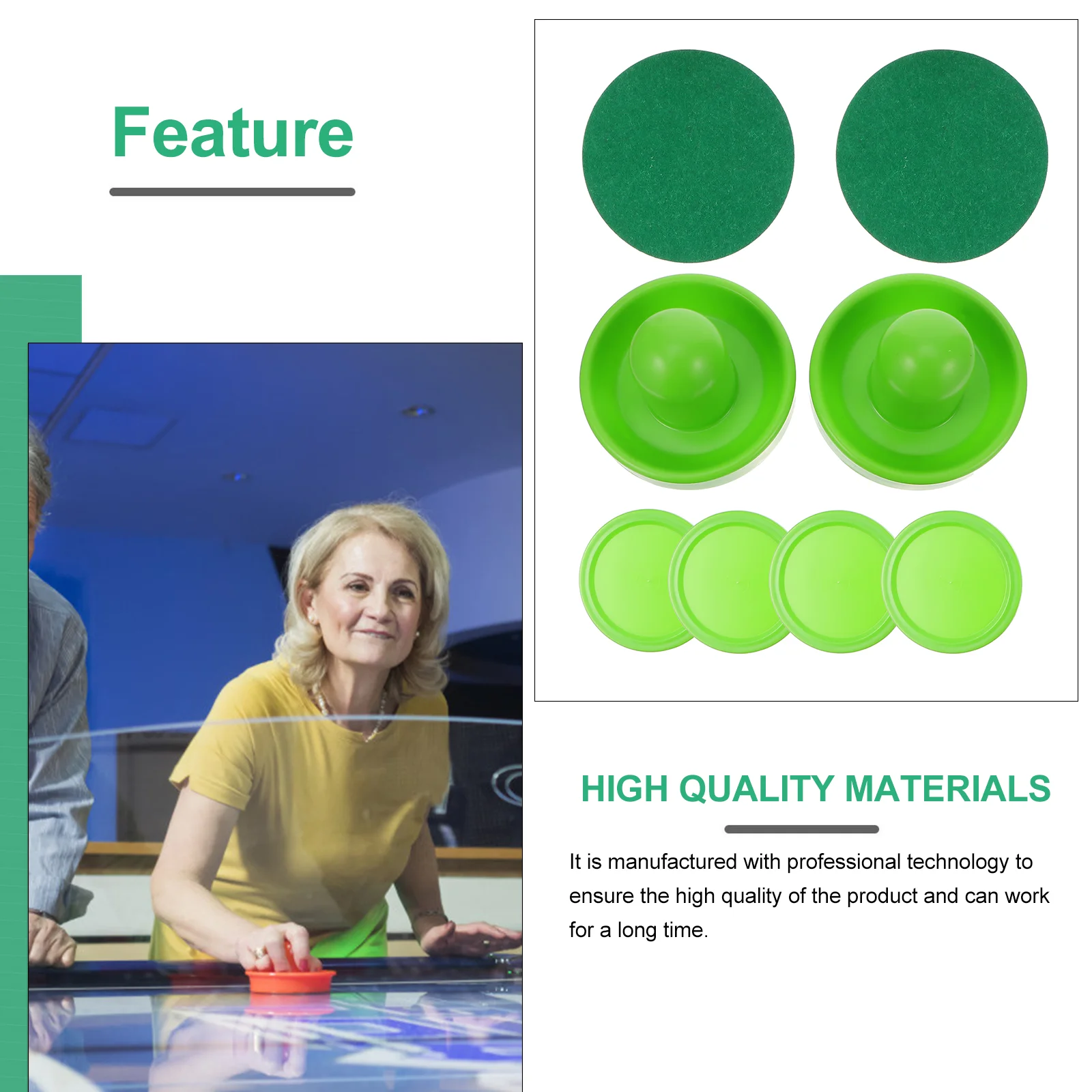 1 Набор Air клюшка-толкатель для хоккея Prime прочный толкатель воздушного