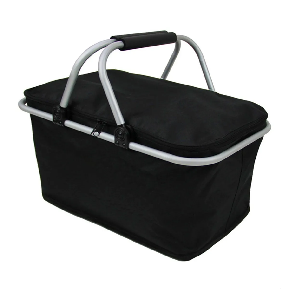 

Oxford folding camping thermal insulation storage basket outdoor picnic bag auto parts interior trunk storage bag 46*28*24cm