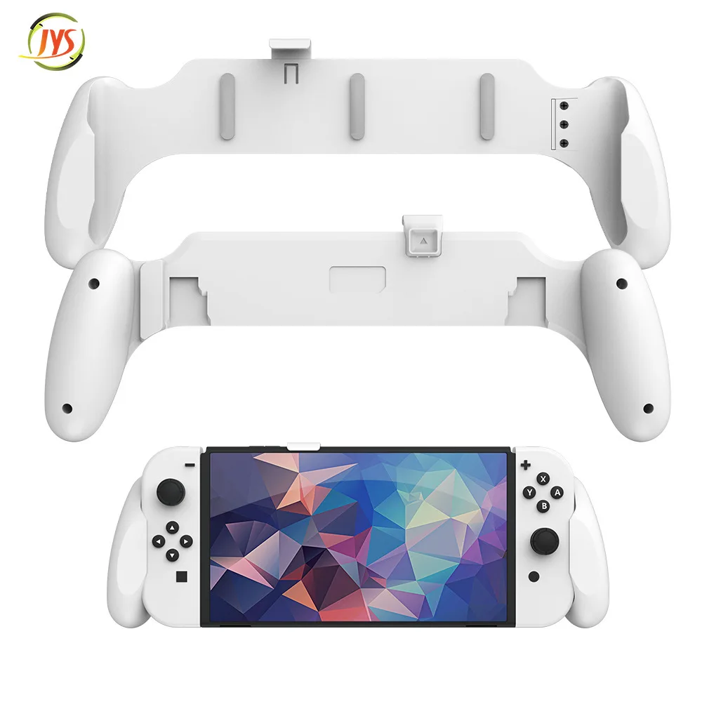 

For Switch OLED handle handle Multi functional pluggable base grip host pluggable base two in one antiskid grip removable