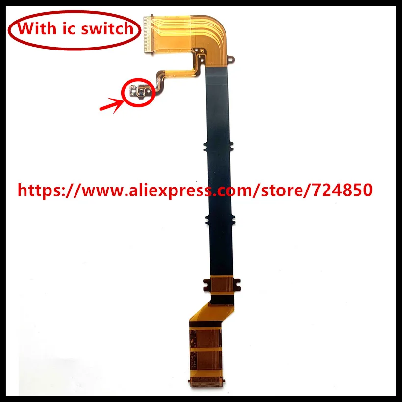 Repair Parts For Sony A6400 ILCE-6400 LCD Display Screen Hinge FPC Flex Cable LC-1042 With switch