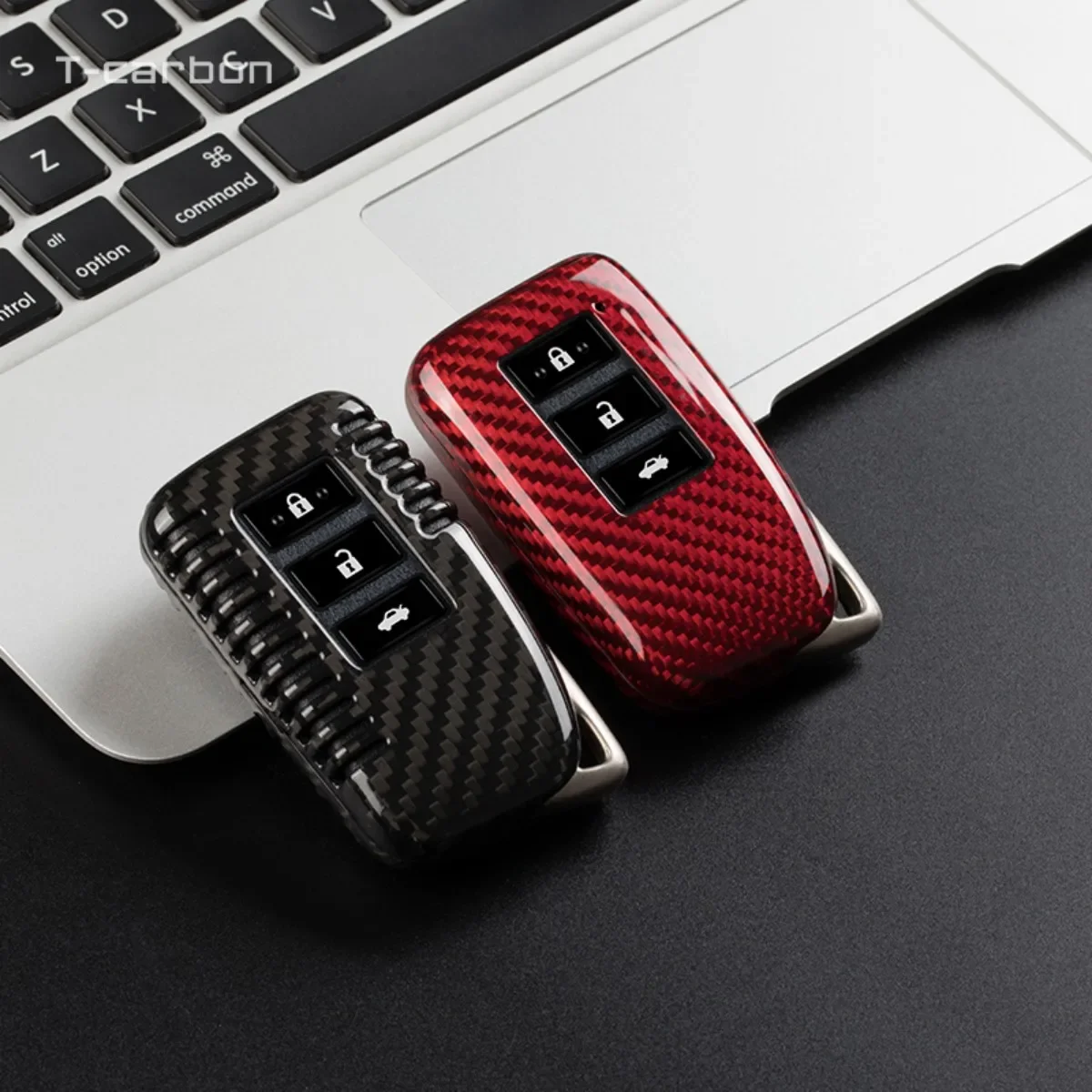 Т-карбоновый чехол для автомобильного дистанционного ключа из углеродного