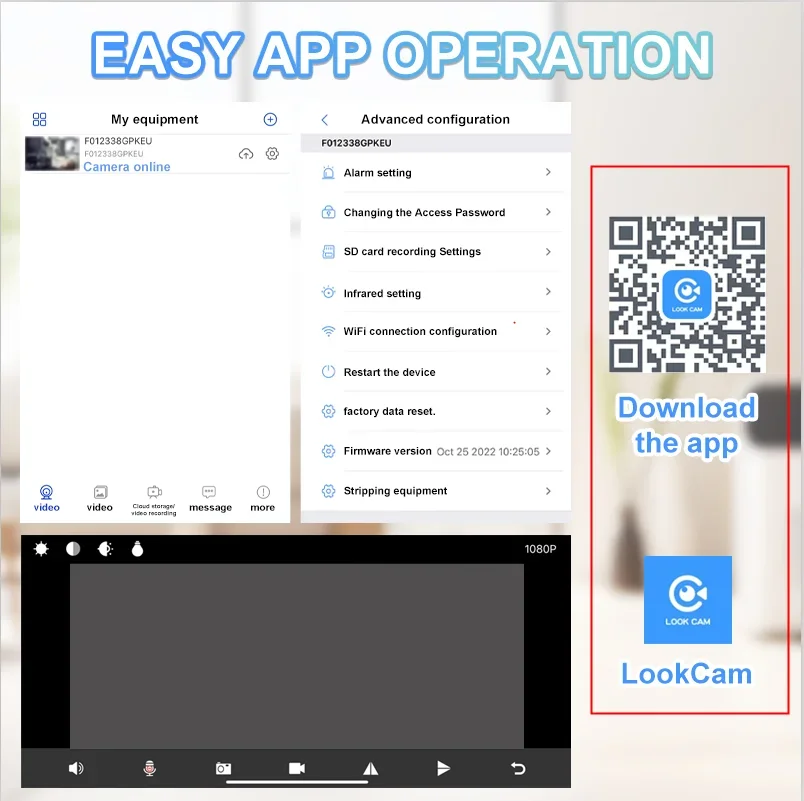 Цифровые камеры Full HD приложение ночного видения Wi-Fi удаленный мониторинг