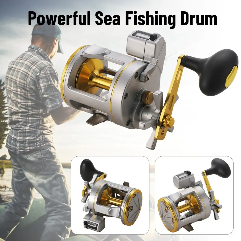 Luya Lei Qiang Counter Trolling Reel Anchor Fish Drum Drum W