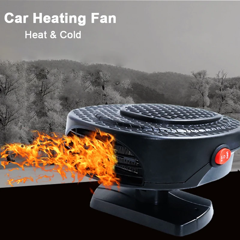 12V 24V Electric Car Heater Cooler Cold Heat Dual Use Windshield Dofogger Defroster Auto Heating Fan Winter Summer |