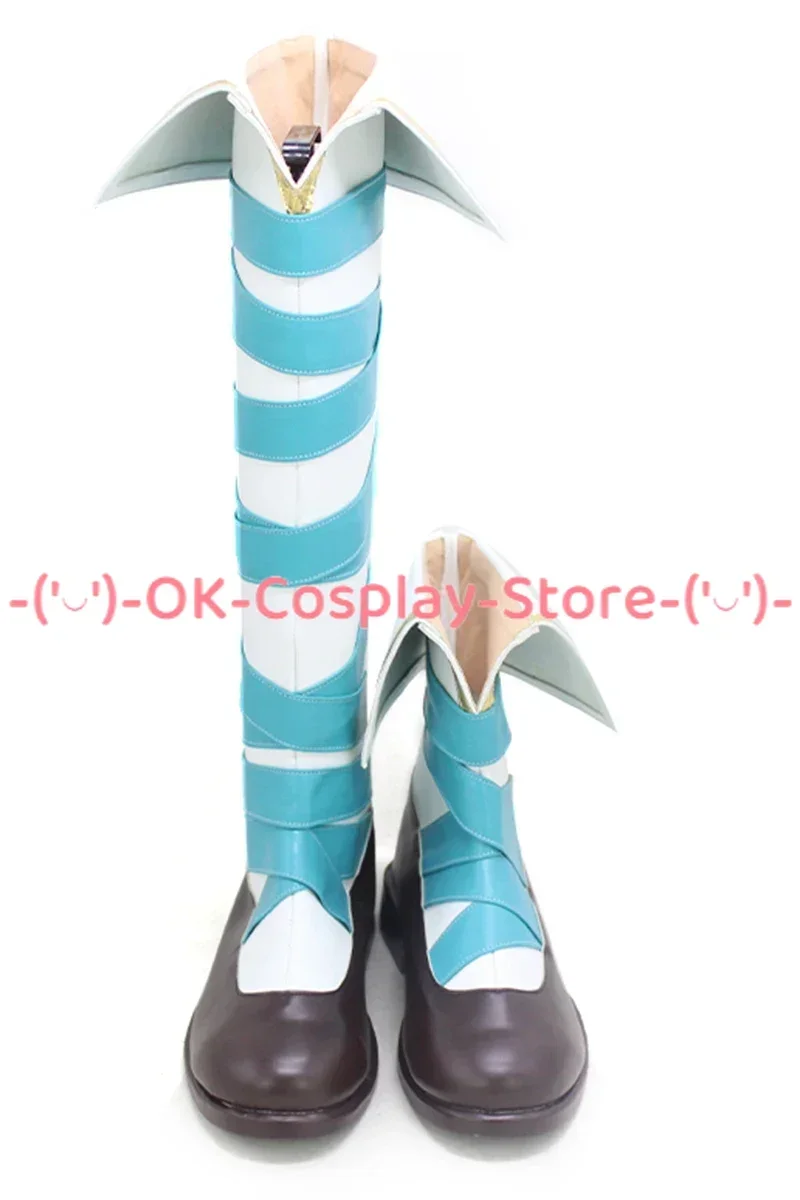 Красивые туфли для косплея из искусственной кожи Хэллоуина