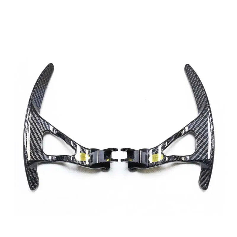 

Сменный переключатель рулевого колеса из настоящего углеродного волокна, весло переключения передач, комплекты корпусов, подходят для Nissan GT-R R35 2008-2017