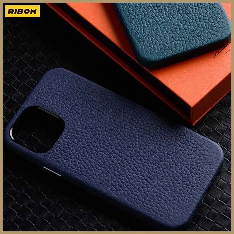 

NEW France Imported Premium Leather Case For IPhone 12 Pro Max 13 12mini 13Pro Melkco Genuine Cowhide Business Back Cover Phone
