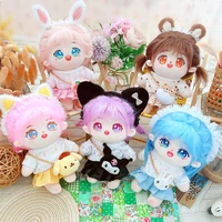 20cm idol dolls clothes kawaii outfit t shirt skirts bags shoes sweet girl toys accessories change dressing game kids adultsgift
